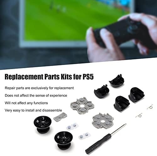 Комплект модове за контролер Jopwkuin, Сменяеми Комплекти за ремонт на Светлина с Малка Отвертка за PS5