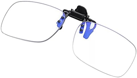 Очила за четене с клипс YEBDD -Light, Откидывающиеся нагоре и надолу, Без Увеличително стъкло, лесно и удобно в переноске,