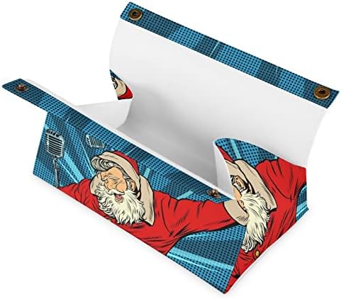 Опаковка Книга Калъф Притежателя на Салфетки Капачки Кутии тъкан на Дядо Коледа Декоративна Опаковка на хартиен носител