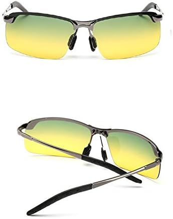 Мъжки слънчеви очила за нощно виждане Baselay за шофиране с поляризация UV400 Safty Слънчеви очила