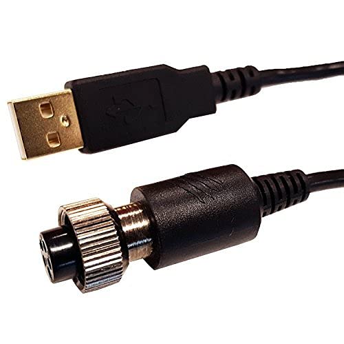 Преносимото Сплетен USB кабел Xinmo PS/4 за Аркадни Джойстик Mad Catz TE2/TE2 + Дължина от 6 фута с Трайни Авиаторским конектор