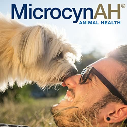 Гел-спрей MicrocynAH против сърбеж с хидратиращ диметиконом за кучета | Нетоксичен спрей за успокояване | Препоръчителна
