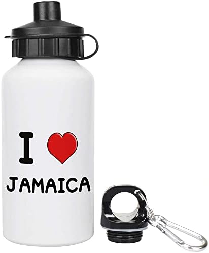 Бутилка за вода / напитки Azeeda 600 мл I Love Jamaica за Еднократна употреба (WT00053206)