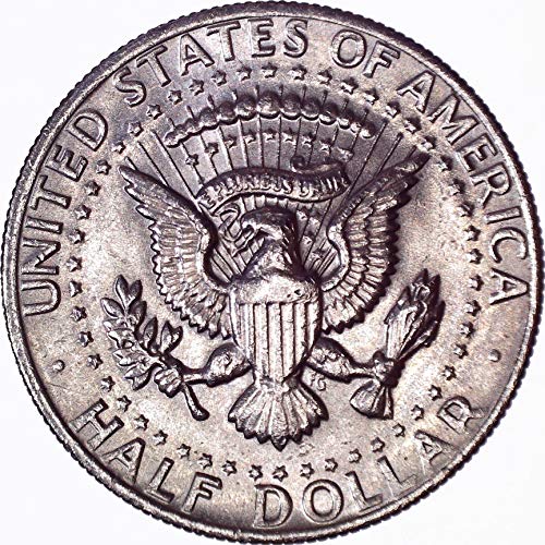 1973 Кенеди Полдоллара 50 цента На Около необращенном формата на