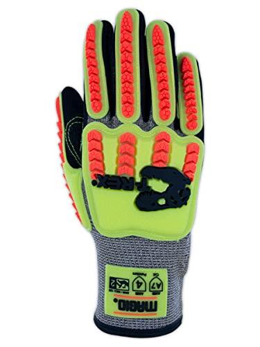 Ръкавица MAGID T-REX Flex серия TRX775 с технологията на NitriX Grip за защита на дланите – Ниво на изрязване на A7 (6