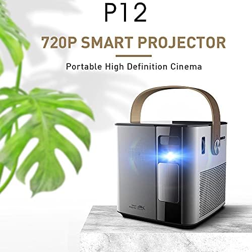 GPPZM Поддържа Проектор за домашно Кино 4K 3D 1080p за видео игри Proyector в прожектор с батерия 12000 mah