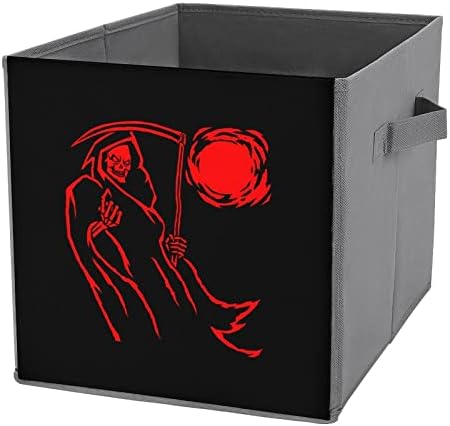 Страховито Кубчета за Съхранение на Демони, Апокалипсис с Дръжки, Сгъваем Текстилен Кутии, Кошници за Организиране