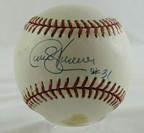 Стив Карсей Подписа Автограф Rawlings Baseball B115 - Бейзболни Топки С Автографи