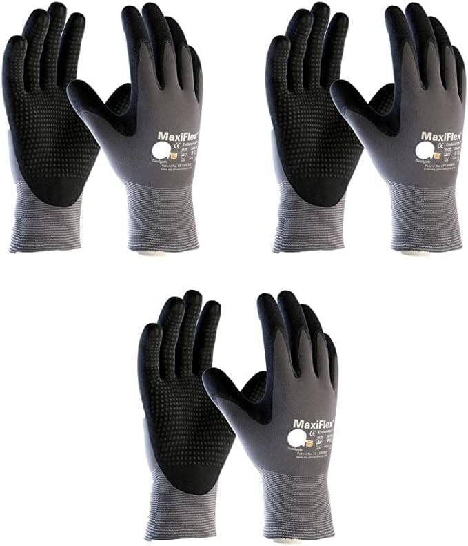 Работна ръкавица MaxiFlex Endurance 34-844 от непрекъсната найлон с нитриловым покритие на дланта и пръстите
