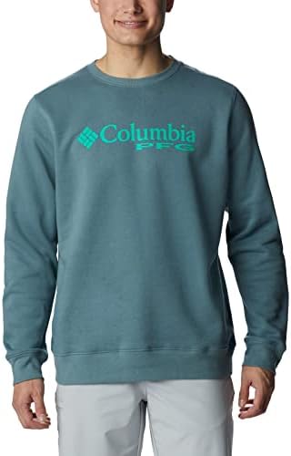 Мъжки hoody Columbia с логото на PFG Stacked Crew Sweatshirt