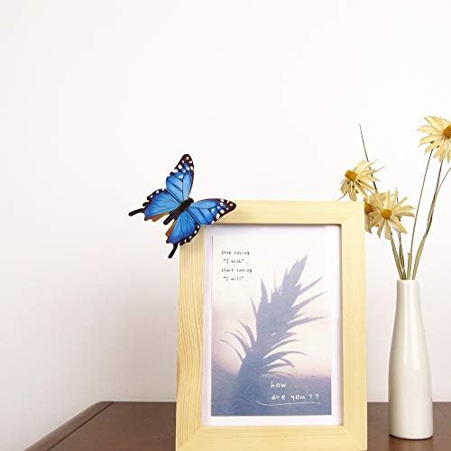 Tuosiwei 48 бр. Стикери за стена с пеперуди - 3D Пеперуди Декор за Стена, Подвижни Стенни Стикери за Декорация на Дома,