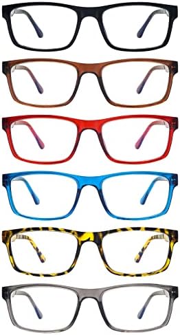 Ronecool Очила за четене за Жени/Мъже, Блокиране на Синя Светлина, Компютърни Очила за четене, Блокер на напрежение