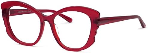 Дамски слънчеви Очила VOOGLAM Голям размер, Антисиневые Очила в стил Котешко око Далеч и близо, Всекидневни Очила за четене