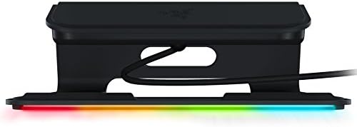 Гейминг монитор и поставка за лаптоп Razer Raptor 27 Цвят: Адаптивни цветовата гама RGB подсветката - Ергономичен дизайн - Дизайн