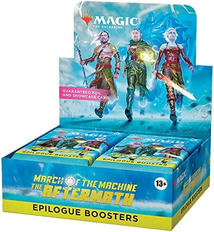 Magic: The Gathering March of the Machine: The Aftermath Набор от усилватели за епилог | 24 Набиране (120 Магически карти)
