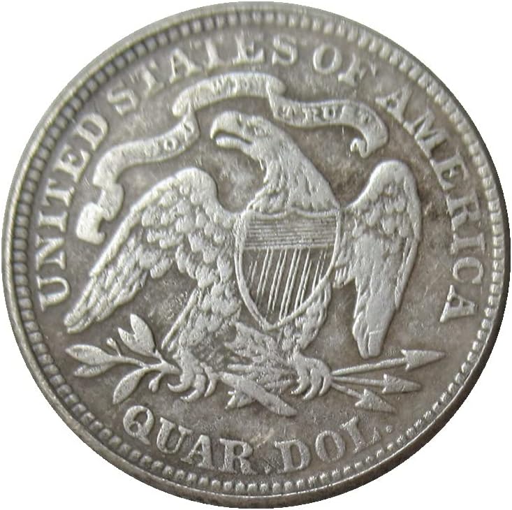 25 на Сто Флаг на САЩ 1882 Г., сребърно покритие Копие на Възпоменателни монети