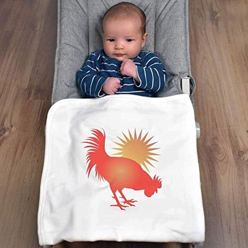 Памучни Бебешки одеяла /Шал Azeeda Sunrise Rooster (BY00027381)