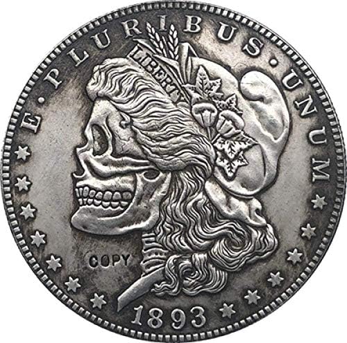 1893/1922 Скитник Никел, с две лица, Доларът на САЩ Морган и Монети в долари Света Копие на Копие на Подарък за Него
