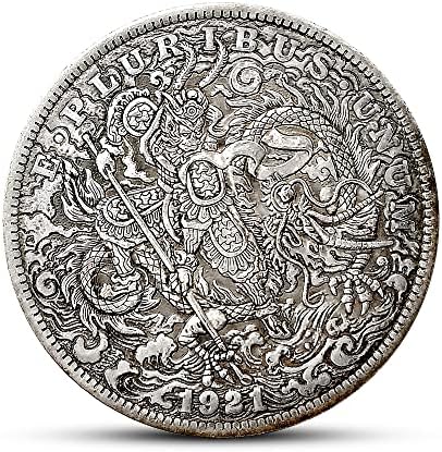 Пътуване на Запад Крал на Маймуните, като се бие с Дракон, Китайският Блуждающая Монета, Дърворезба на монети, Китайска