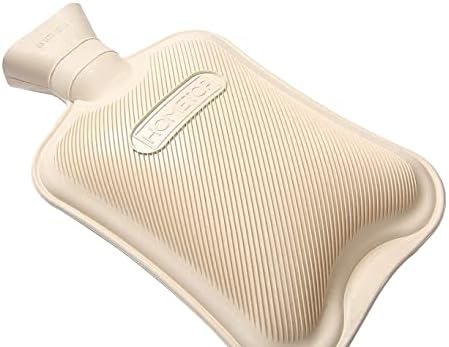 HomeTop Класическа Гумена топло обем 2 литра, чудесно за облекчаване на болката, топла и студена терапия,