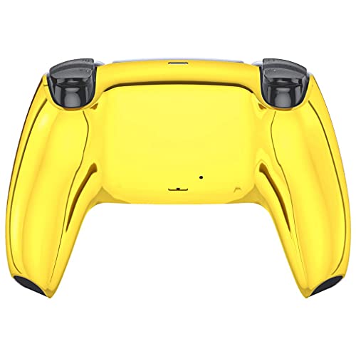 Потребителски безжичен контролер MODDEDZONE PRO е съвместим с PS5, Изключителен и Уникален дизайн (Gold Eye)