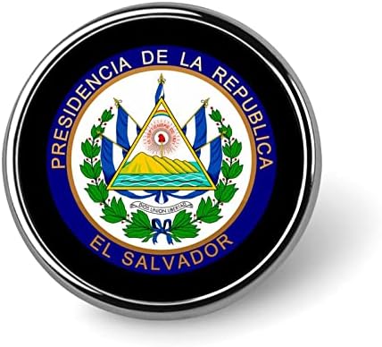 Герб Салвадор Забавно Брошка на Жени на Ревера за Дрехи Раница, Шапка, Бижу Икона Бижута Подарък