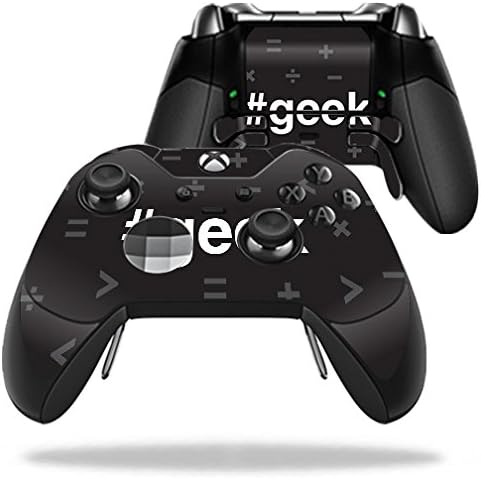 Корица MightySkins, съвместима с контролер на Microsoft Xbox One Elite – Geek | Защитно, здрава и уникална Vinyl