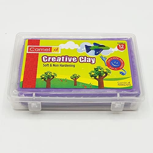 Верблюжья творческа глина лилав цвят 150 грама Опаковка от 2 броя