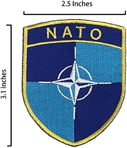 Тактически ленти с шарките на НАТО A-ONE + Метална брошка-жени стил Държава Турция, идеална за раницата, армейского жилетка,