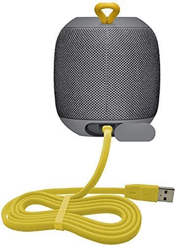Сменное Зарядно устройство Xivip, Кабел за зареждане, USB захранващ кабел, Съвместим с безжичен високоговорител ЕС Boom 2 Megaboom Wonderboom Miniboom ЕС Бум Roll (жълт)