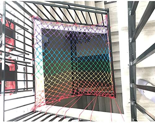 Многофункционална веревочная окото Yuwuxin за защита на балкони и прозорци (бяла) | Защитна мрежа с размер