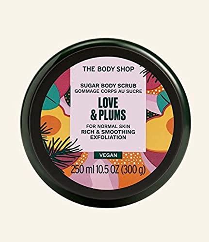 Захарен пилинг за тяло на The Body Shop Love & Plums 10,5 грама (300 г)