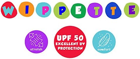 Комплект за защита от акне Wippette за най-малките момчета - 2 броя, купальная риза UPF 50 + с къс ръкав и бански костюм