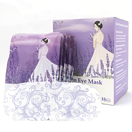 LB 16 Опаковки Парна маска за очи Самонагревающаяся маска за облекчаване на напрежението на очите и премахване
