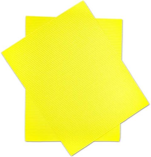 Листове хартия, велпапе (8.5 x 11 инча, жълто, 48 опаковки)