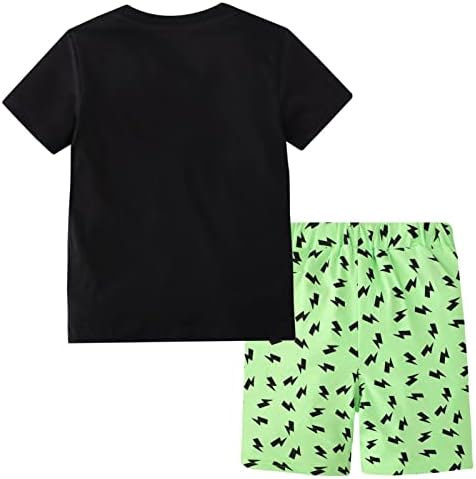 BIBNice/ Облекло за Малки Момчета, Детски Летни Дрехи, Къси Комплекти Тениски от 2 до 7 години
