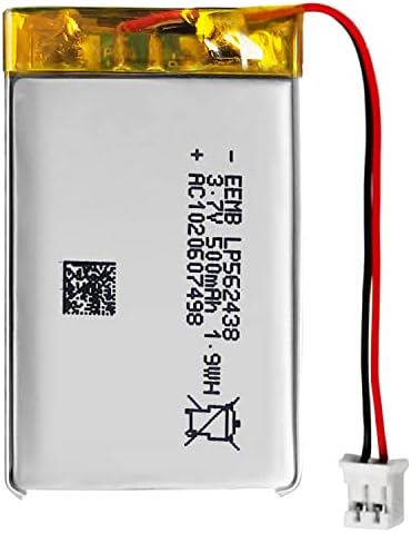 EEMB 3,7 НА 500 ма 562438 Lipo Батерия Акумулаторна литиево-полимерно-йонна батерия с жак JST, Преди покупка уверете се,