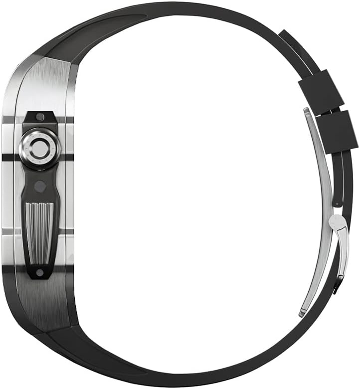 VELORE Luxury Watch Band Модификация Модерен комплект За Apple Watch 8 Ултра 45 мм Фторопластовый каишка За