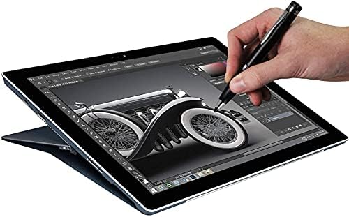 Активен цифров стилус Broonel Silver Fine Point, съвместим с сверхлегким 17-инчов лаптоп LG Грам (17Z90P-K. AA82A1)