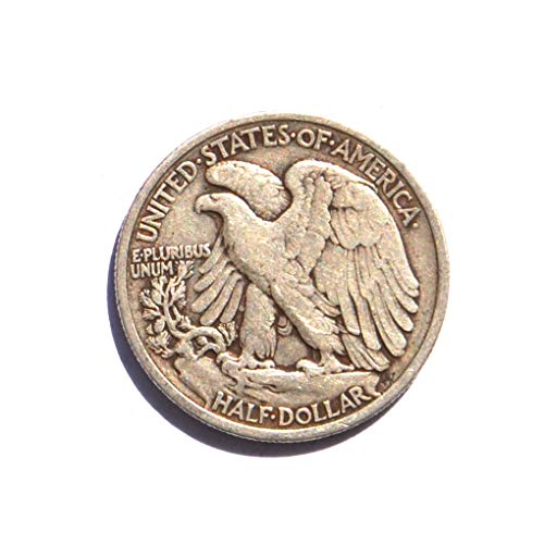1936 Съединените Щати, Walking Liberty (сребро проба 900) Филаделфийската монетен двор №2 За Полдоллара Малки