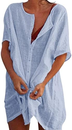 MIASHUI Безшевни Комфортен Камизола с дълъг Ръкав, Дамски Топ с V-образно деколте, Пуловер, Обикновена Риза с дълъг Ръкав