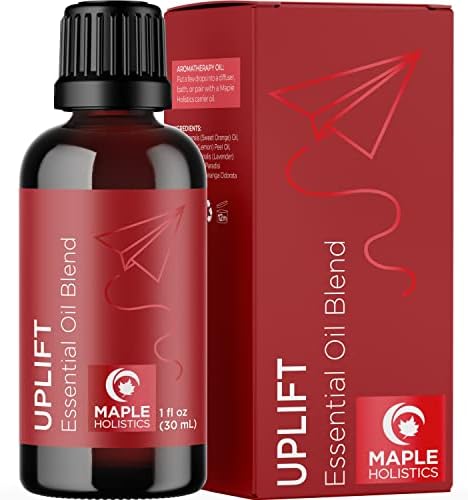 Смес от етерични масла за ароматерапия Uplift - Happy Essential Oil Смес успокояващи етерични масла за обектите за
