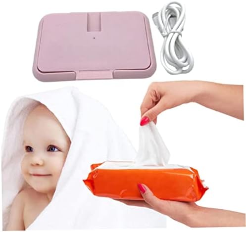 AEIOFU Преносима гореща вода чанта за бебешки кърпички USB-топла вода чанта за бебешки кърпички, Опаковка мокри кърпички, вода