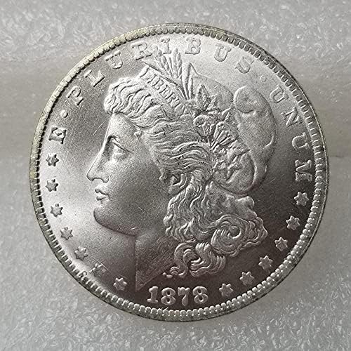 Старинни Занаяти 1878cc Морган Възпоменателна Монета могат да се Взривят, Имитация на Сребърен Долар Външна Търговия Американската