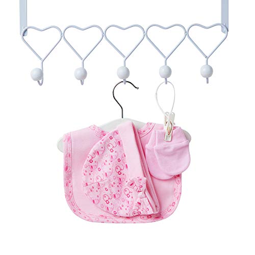 Нов Детски Подаръчен комплект за Има момичета - Розова Кутия за спомен с М, Фоторамкой, муслиновой кърпа, нагрудником,