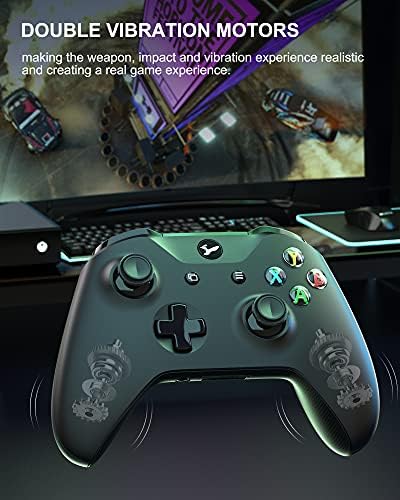 Контролер YCCTEAM, съвместим с Xbox One / X / S / PC на Windows 10/8/7, игрални контролери от трето поколение