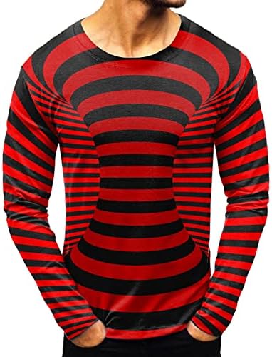 XXBR Мъжки Ризи с дълъг ръкав, есенни улични 3D Цифрови Забавни тениски с графичен принтом кръгъл отвор, Готин Дизайн, Тениски,