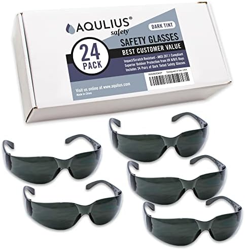 Голяма опаковка тонированных защитни очила Aqulius (Защитни очила), за защита на очите от ултравиолетовите лъчи