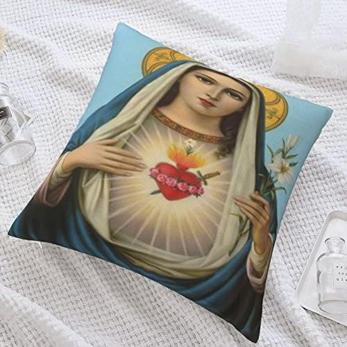 Вложки за възглавници KADEUX Virgin Mary 18x18 Инча, Въздушни Възглавници, Вложка За Квадратна Калъфка за възглавница