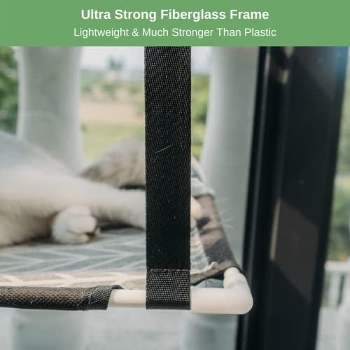 PetFelix Cat Window Perch - Дуплекс хамаци с кошачьими прозорци за котки в затворени помещения, Рафт за котки